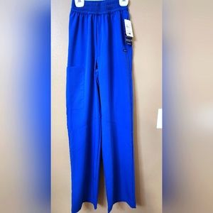 JOCKEY MEN'S MESH SCRUB PANTS. ZIP FLY ROYAL BLUE.  SIZE XS NWT!  A14